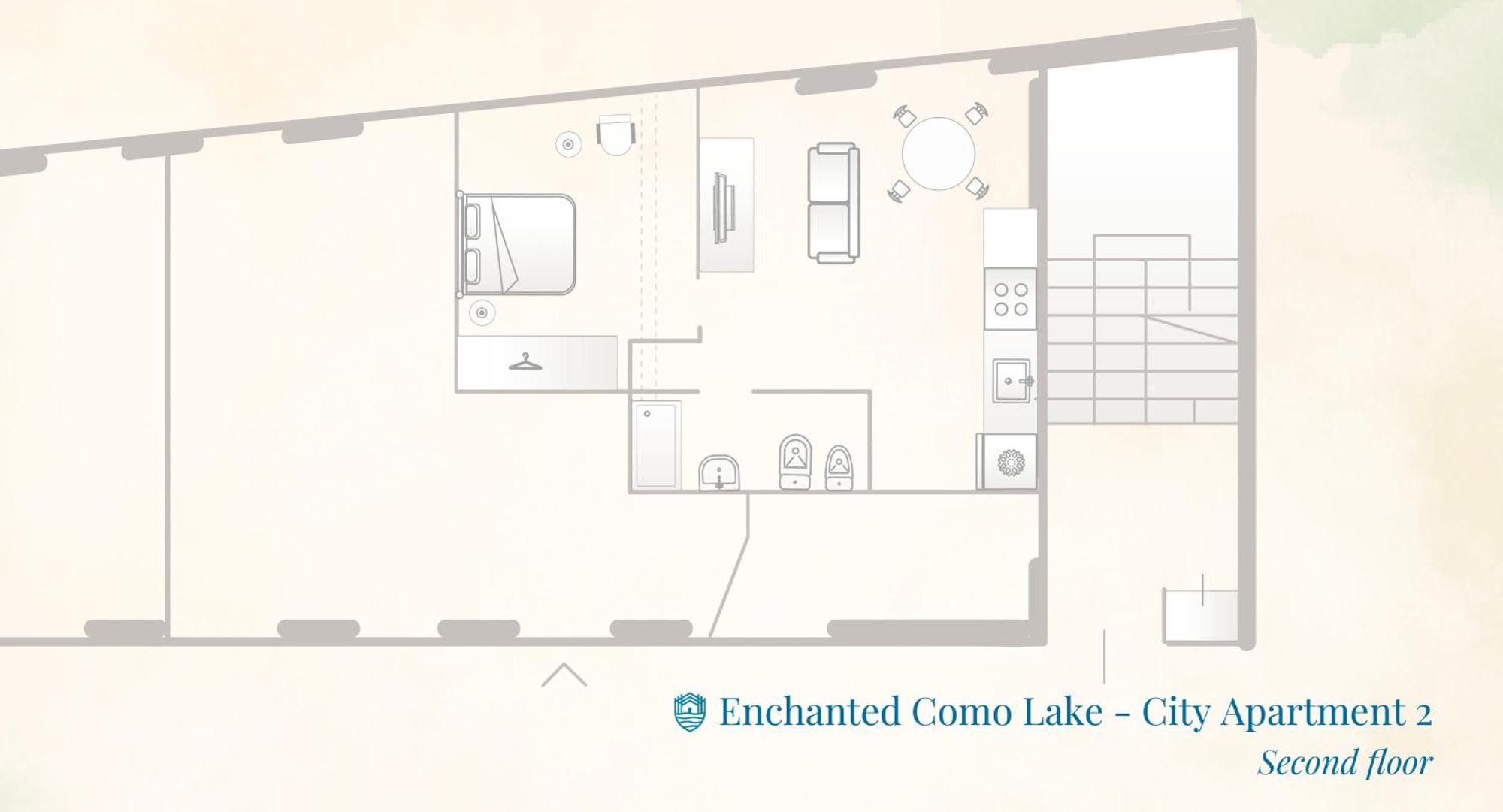 Enchanted Como Lake - City Apartment 2 By Rent All Комо Екстер'єр фото